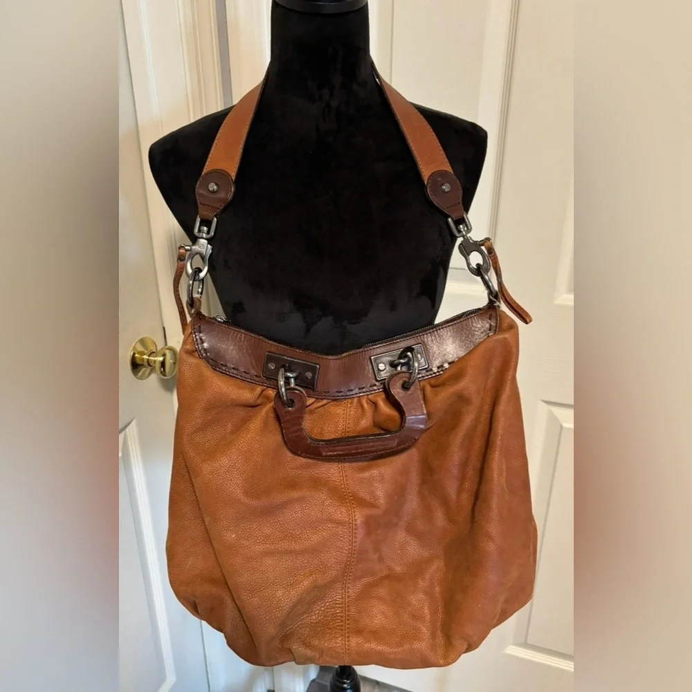 BIASIA Italian Leather Hobo Bag